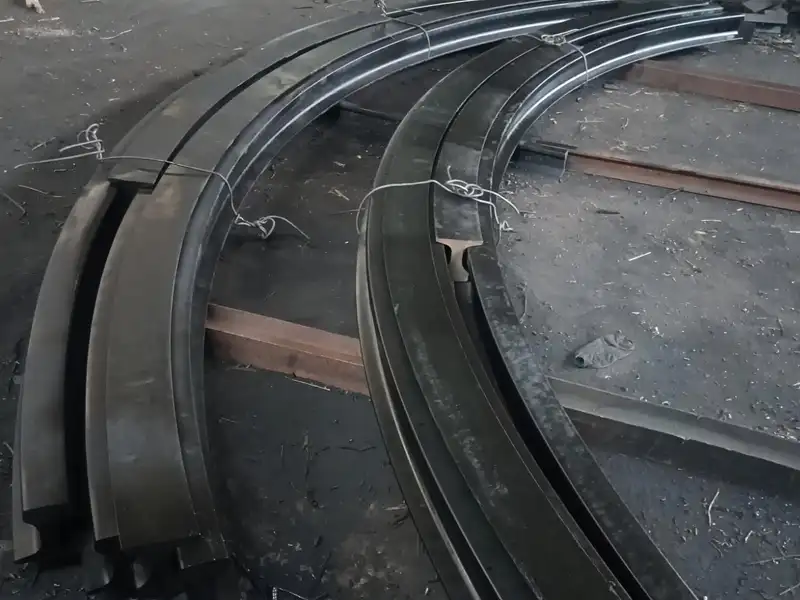 circle rail processing