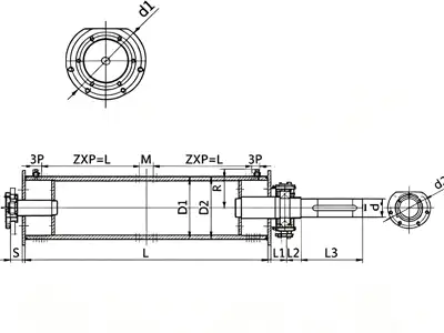 Long-Shaft Drum Assembly