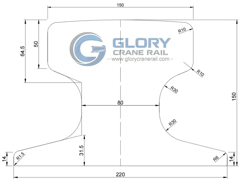 din536 a150 rail dimension drawing by gloryrail
