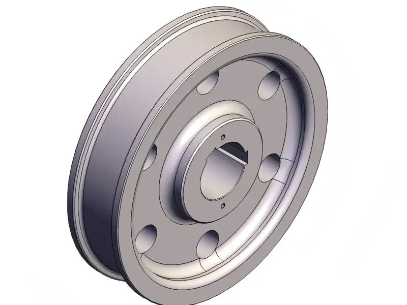 double rim crane wheel manufacturer from China