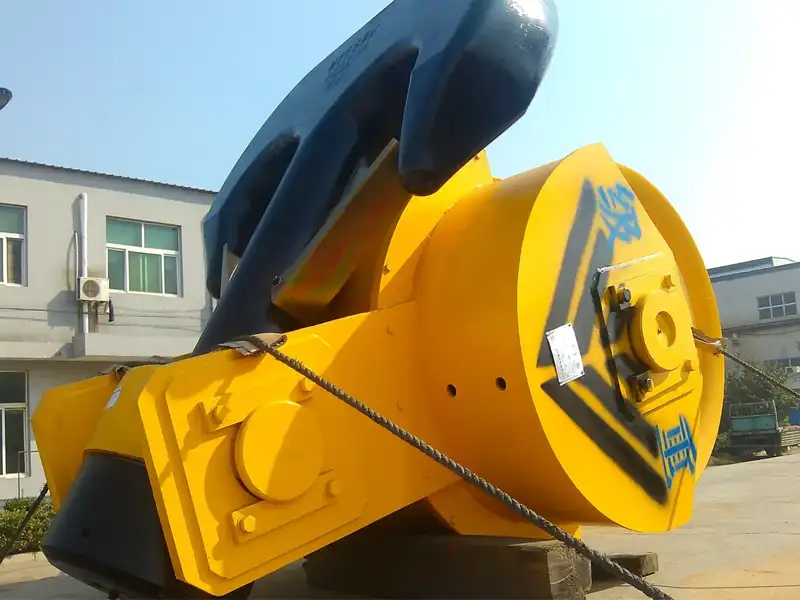 Custom forged crane hook block